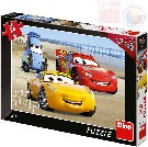 DINO Puzzle 24 dílků Cars 3 (Auta) 26x18cm skládačka v krabici
