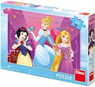 DINO Puzzle 24 dlk Disney Odvn princezny skldaka 26x18cm