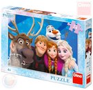 DINO Puzzle selfie Frozen (Ledové Království) 24 dílků skládačka