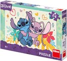 DINO Puzzle Stitch & Angel 24 dlk 26x18cm skldaka