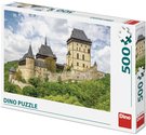 DINO Puzzle Hrad Karltejn foto 500 dlk 47x33cm skldaka v krabici