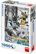 DINO Puzzle1000 dlk Barcelona panlsko foto kol 47x66cm skldaka