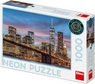 DINO Puzzle New York neon XL 66x47cm skldaka 1000 dlk svtc
