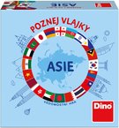 DINO Hra Poznej vlajky Asie karetní *SPOLEČENSKÉ HRY*