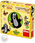 DINO DEVO Kubus set 4ks Krtek (Krteek) dtsk kostky *DEVN HRAKY*