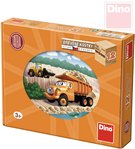 DINO DEVO Kubus Tatra kostky obrzkov 12ks v krabici 15x11cm