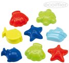 ECOIFFIER Baby formičky na písek ocean set 8ks pro miminko