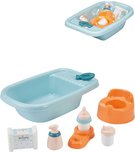 ECOIFFIER Vanika s nonkem a doplky toaletn baby set pro panenku miminko