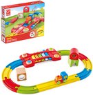 HAPE DEVO Baby vlkodrha barevn s xylofonem 14 dlk
