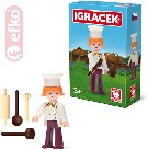 EFKO IGRÁČEK Kuchařka s doplňky v krabičce STAVEBNICE