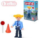 EFKO IGREK Policistka s doplky v krabice STAVEBNICE