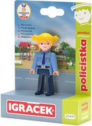 EFKO IGREK Policistka povoln set figurka kloubov s doplky