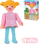 EFKO IGREK Hoika figurka 7,5cm rodina v krabice STAVEBNICE