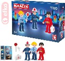 EFKO IGREK TRIO Zachraujeme set 3 figurky s doplky v krabice STAVEBNICE