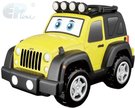 EP Line Baby autko Jeep s oima na baterie Svtlo Zvuk plast