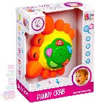 BAM BAM Krab dětský baby projektor s ukolébavkou hvězdná obloha Zvuk