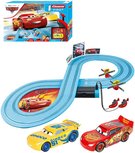 CARRERA 1 First Autodrha 2,4m 2 auta Cars Power Duell 1:50 na baterie