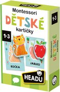 ADC HEADU Hra kartiky Montessori Poslech a vyslovovn prvnch slov
