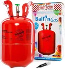 Helium 200l jednorzov na plnn a 30ks latexovch balnk o prmru 23cm