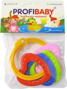 PROFIBABY Baby Krouek se 4 pvsky koustko barevn pro miminko