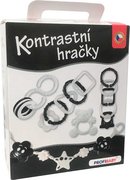 PROFIBABY Baby kontrastn hraky + zbrana na korek pro miminko