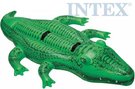 INTEX Krokodl nafukovac 203x114cm voztko do vody s chyty 58562