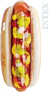 INTEX Lehtko nafukovac Hotdog 180x89cm matrace s chyty na vodu 58771