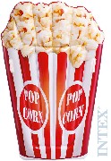 INTEX Lehtko nafukovac Popcorn 178x124cm matrace na vodu s chyty 58779