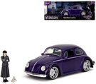 JADA Auto VW Beetle 1972 voln chod set s figurkou Wednesday kov