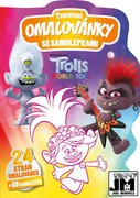JIRI MODELS Omalovnky tvarovan + samolepky Trolov