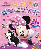 JIRI MODELS Omalovnky velk se samolepkami Disney Minnie Mouse