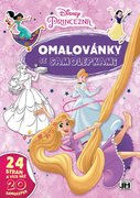 JIRI MODELS Omalovnky A4 se samolepkami Disney Princezny