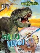 JIRI MODELS Maluj vodou A4 Dinosaui omalovnky