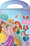 JIRI MODELS Moje omalovnky na cesty Princezny s pastelkami a samolepkami