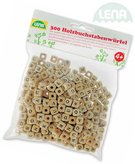 LENA DŘEVO Písmenka korálky 10mm set 300ks v sáčku *DŘEVĚNÉ HRAČKY*