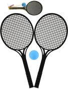 LORI 226 Set plastový na soft tenis 2 rakety a míček v síťce
