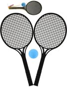 LORI 226 Set plastov na soft tenis 2 rakety a mek v sce