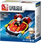 SLUBAN Fire Hasisk vznedlo 86 dlk + 1 figurka STAVEBNICE