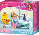 SLUBAN Girls Dream Koupelna 50 dlk + 1 figurka STAVEBNICE