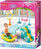 SLUBAN Girls Dream Hit pro pejsky 90 dlk + 1 figurka STAVEBNICE