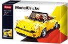 SLUBAN Model Bricks Auto lut nmeck spork 290 dlk + 2 figurky STAVEBNICE