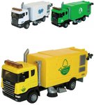 MAC TOYS Vozidlo úklidové Scania 1:48 kovové auto 3 druhy v krabici