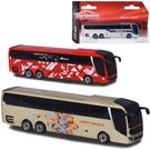 MAJORETTE Autobus MAN City kovov voln chod 2 druhy 3 barvy