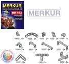 MERKUR ND103 Pásky a oblouky náhradní díly pro stavebnice