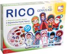 BINO Magnetické puzzle skládačka postavičky 95 dílků *DŘEVĚNÉ HRAČKY*