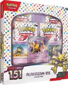 ADC Pokémon TCG: Scarlet &amp; Violet 151 Alakazam ex Collection 4x booster s doplňky