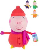 PLY Peppa Pig 50cm v zimnm obleku 4 druhy *PLYOV HRAKY*