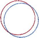 Pl Obruč gymnastická kroucená hula hoop 80cm fitness kruh různé barvy