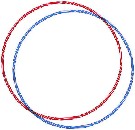 Pl Obru gymnastick kroucen hula hoop 80cm fitness kruh rzn barvy