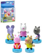 ADC Raztko figurka 6-8cm prastko Peppa Pig set 5ks 3 druhy blister